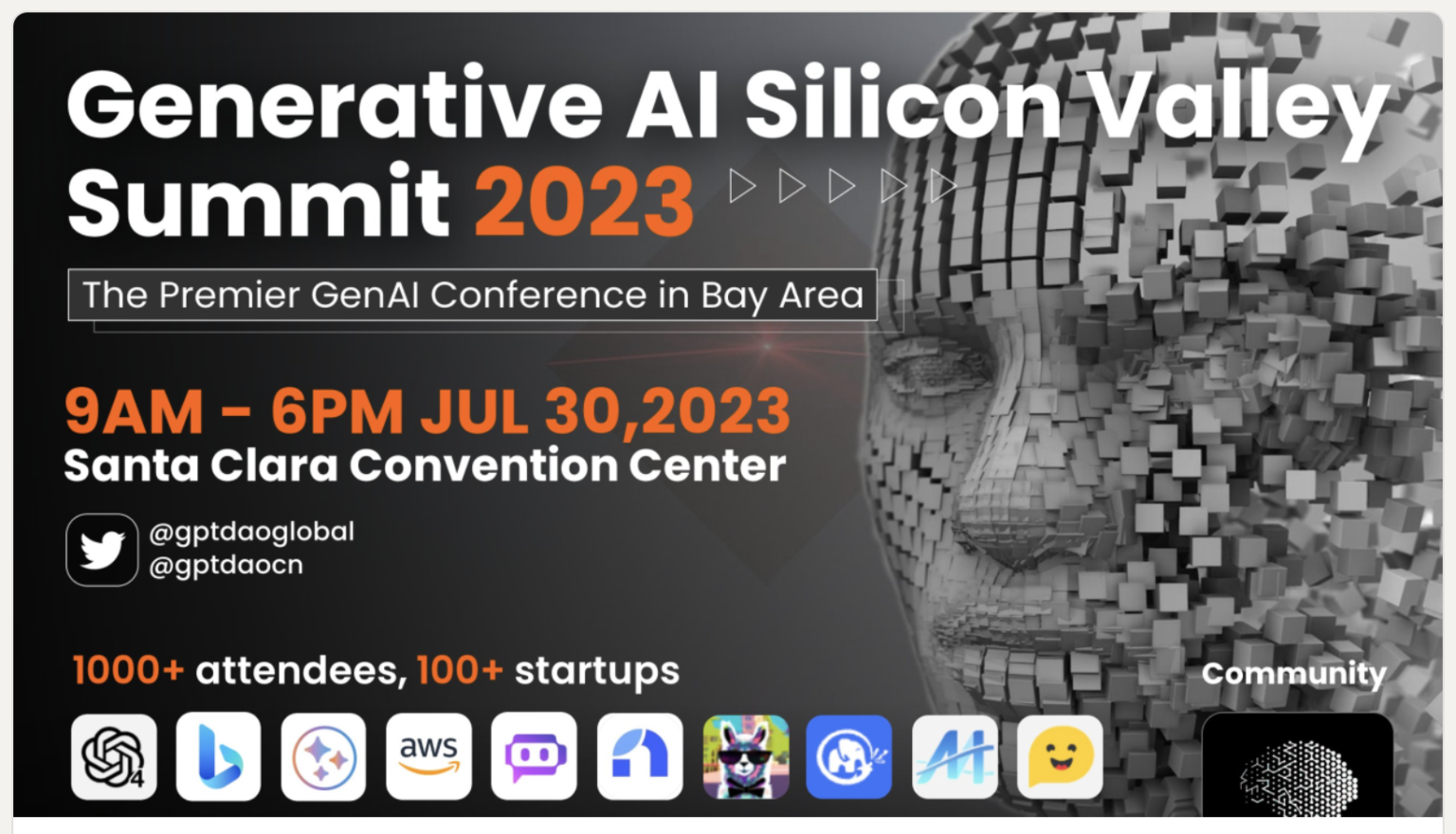 Generative AI Silicon Valley Summit 2023 Founders Space Startup